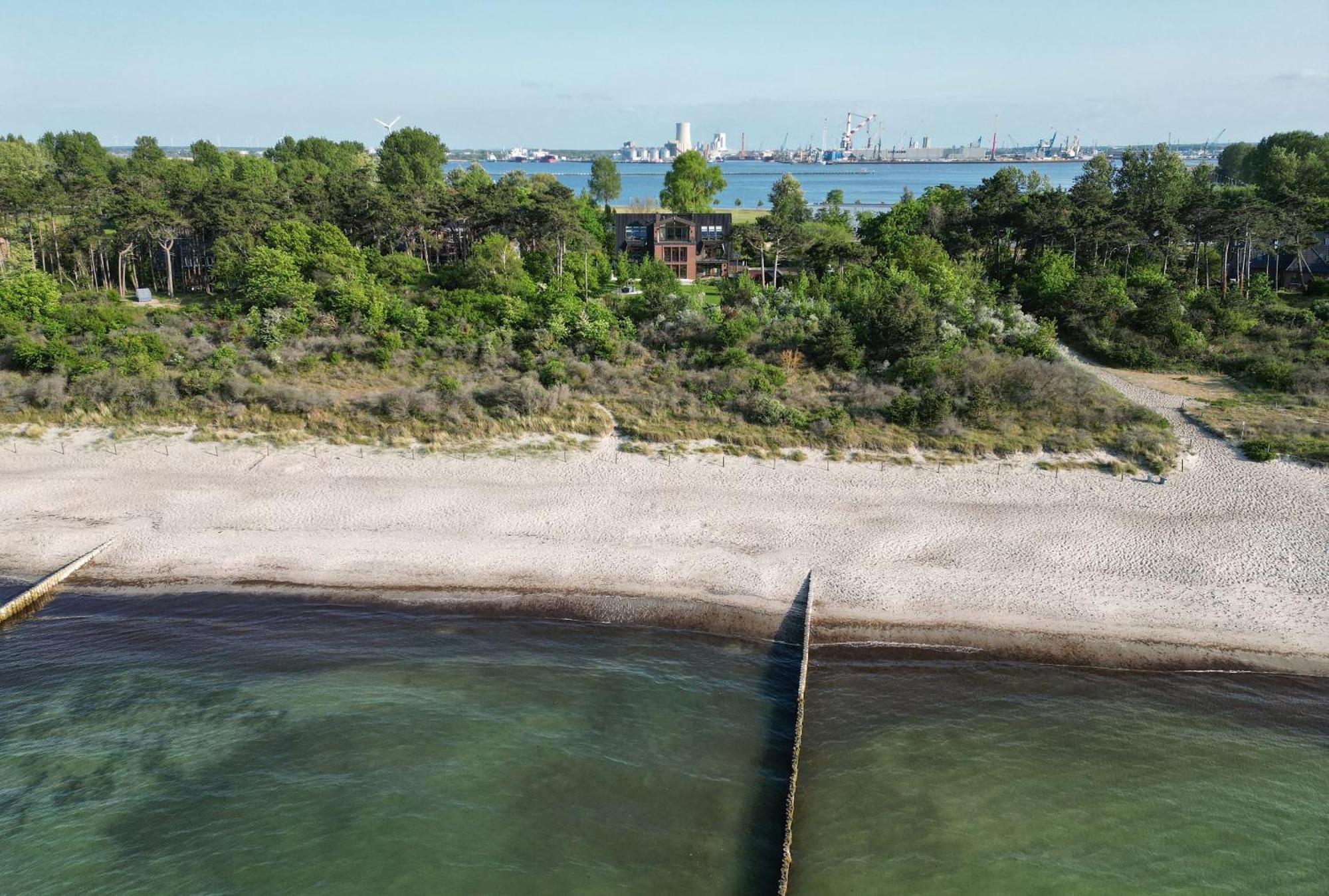 Villa Schmidt - Strandhaus Direkt Am Meer Mit Sauna, Sport Und Duenengarten II Rostock Eksteriør bilde