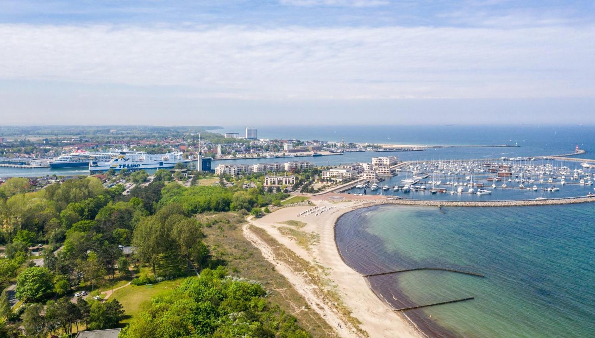 Villa Schmidt - Strandhaus Direkt Am Meer Mit Sauna, Sport Und Duenengarten II Rostock Eksteriør bilde